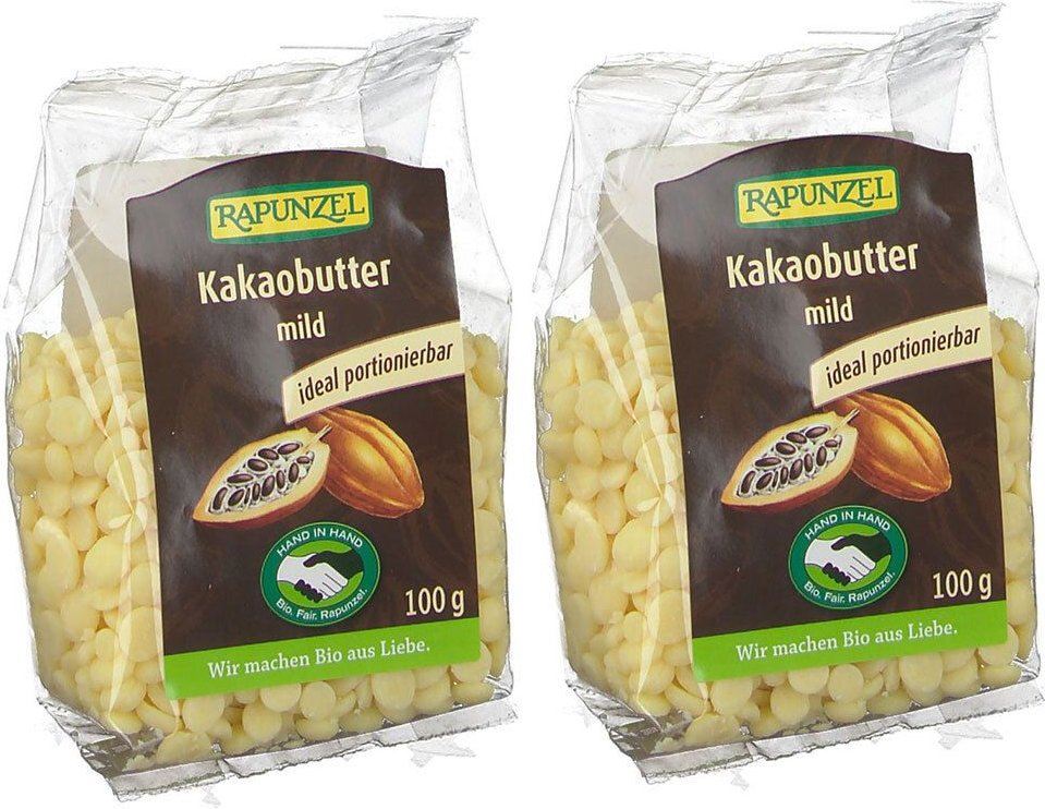 Rapunzel Bio Kakaobutter mild 2x100 g Creme