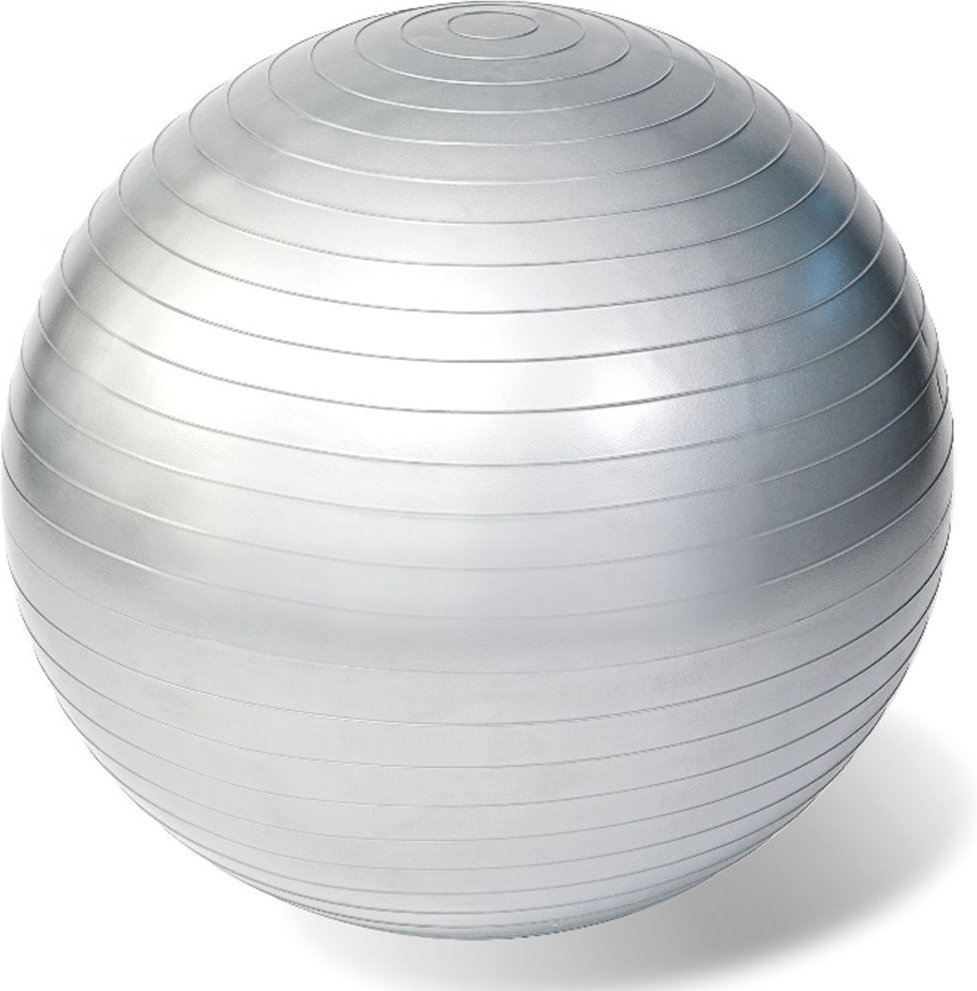 Gymnastikball Rehaforum 75 cm silber metallic 1 St Ball new