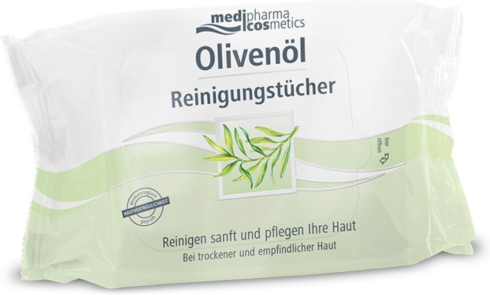 Olivenöl Reinigungstücher 25 St Tücher