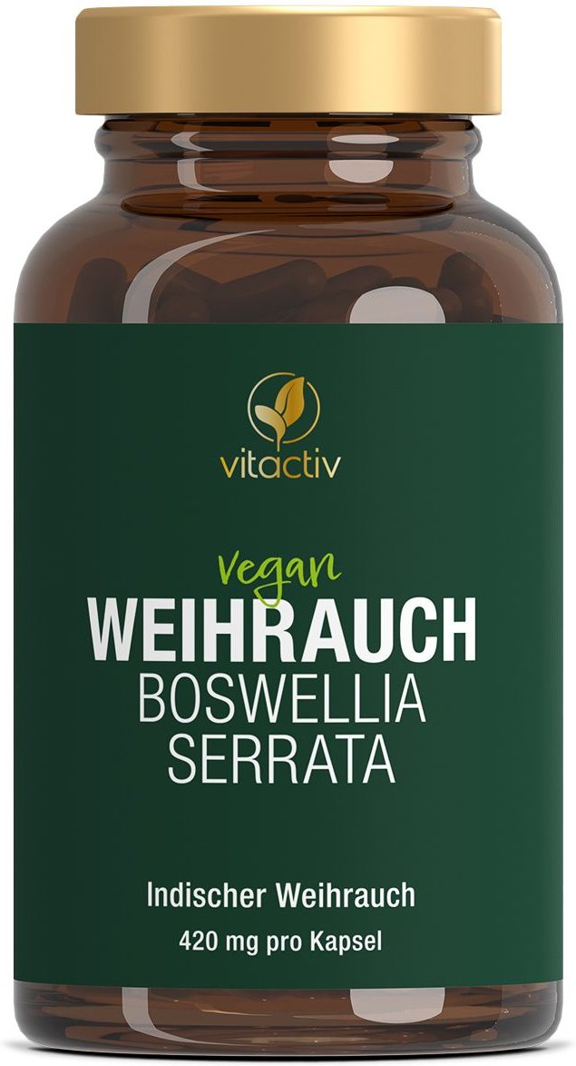Weihrauch Boswellia serrata Kapseln 120 St