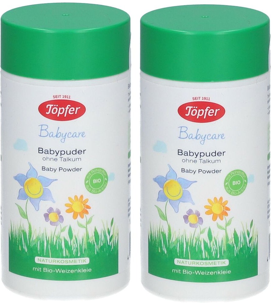 Töpfer Baby Puder Doppelpack 2x75 g