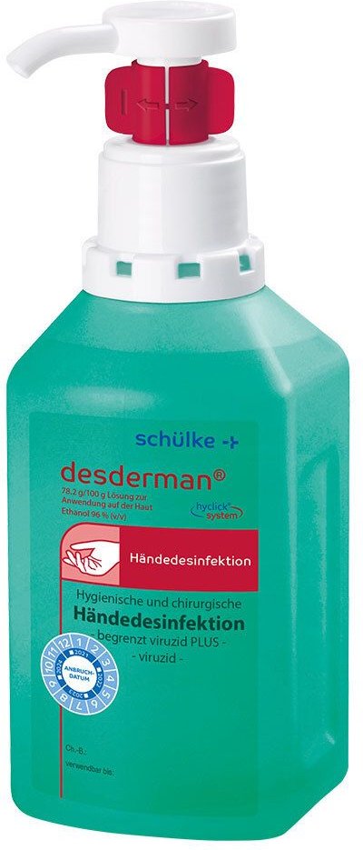 Desderman 78,2 g/100 g Lsg.z.Anw.a.d.Haut hyclick 500 ml Lösung