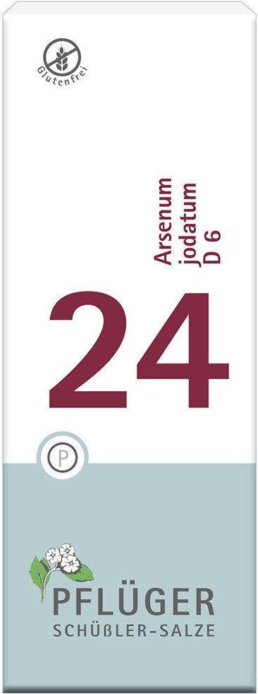 Biochemie Pflüger 24 Arsenum jodatum D 6 Tabletten