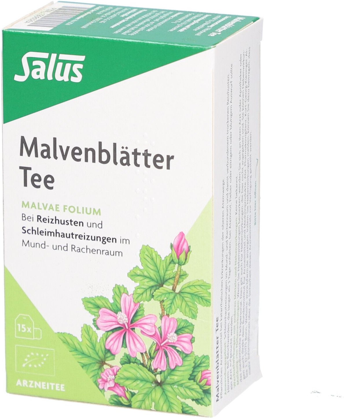 Thumbnail - Malvenblätter Arzneitee Bio Salus Filterbeutel 15 St