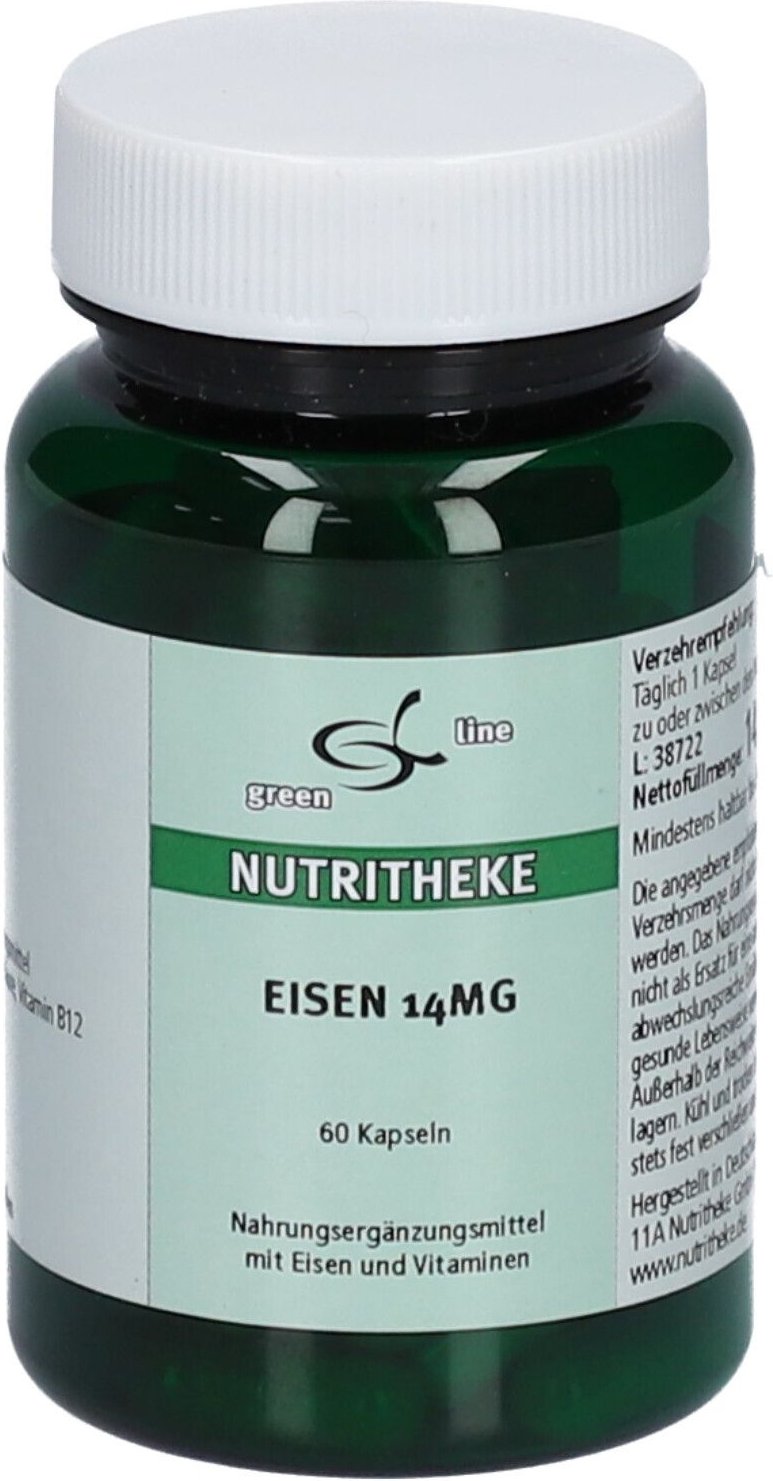Eisen 14 mg Kapseln 60 St
