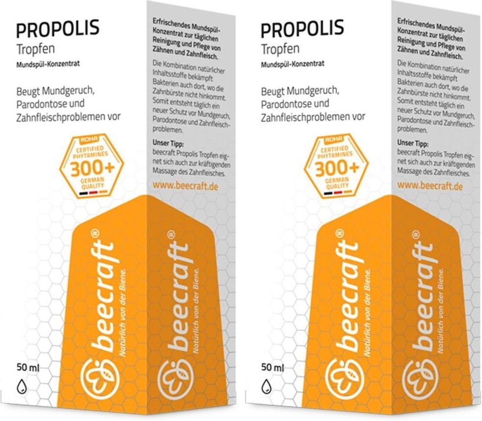 Beecraft Propolis Tropfen x2 2x50 ml