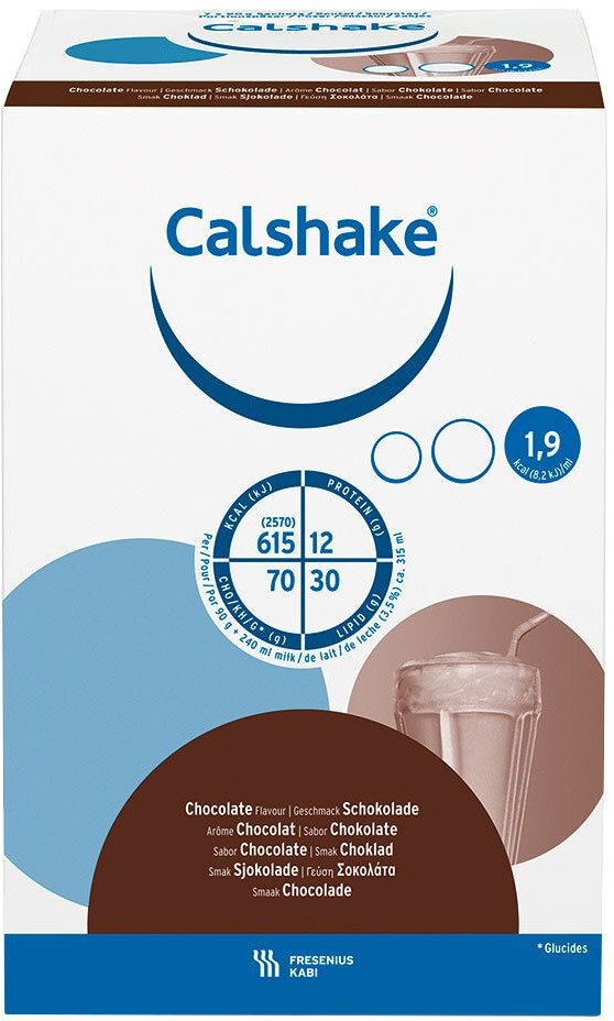Calshake Schokolade Beutel Pulver