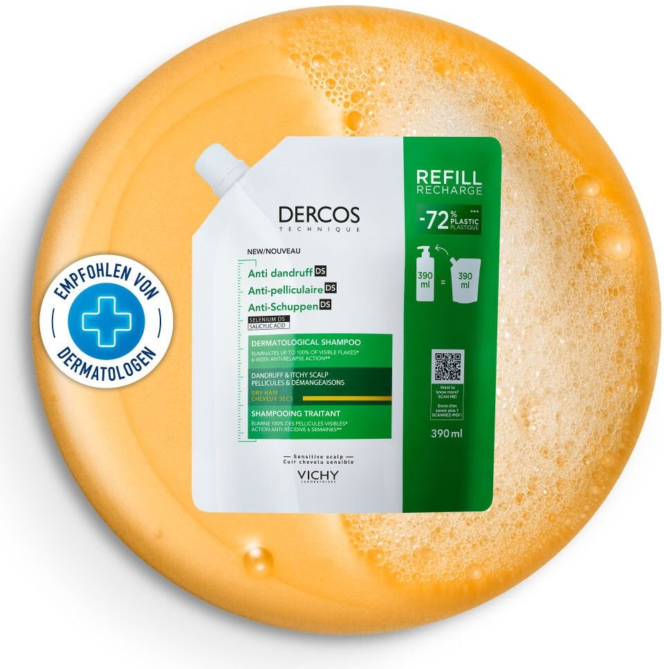 Vichy Dercos Anti-Schuppen Shampoo trock.Kopfh.NF 390 ml