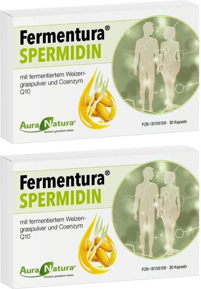 Auranatura Fermentura Spermidin Kapseln 2x 2x30 St