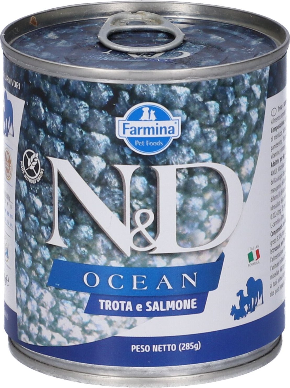 N&D DOG Ocean Trout&Salmon285G 285 g Futter
