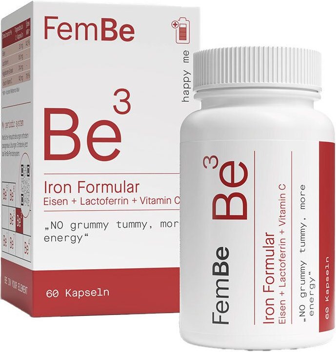 Fembe Be3 Iron Formular Kapseln 60 St