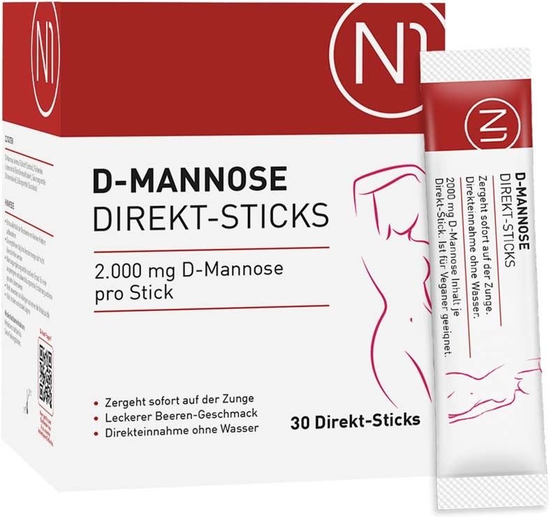 N1 D-Mannose Direkt-Sticks 30 St Granulat