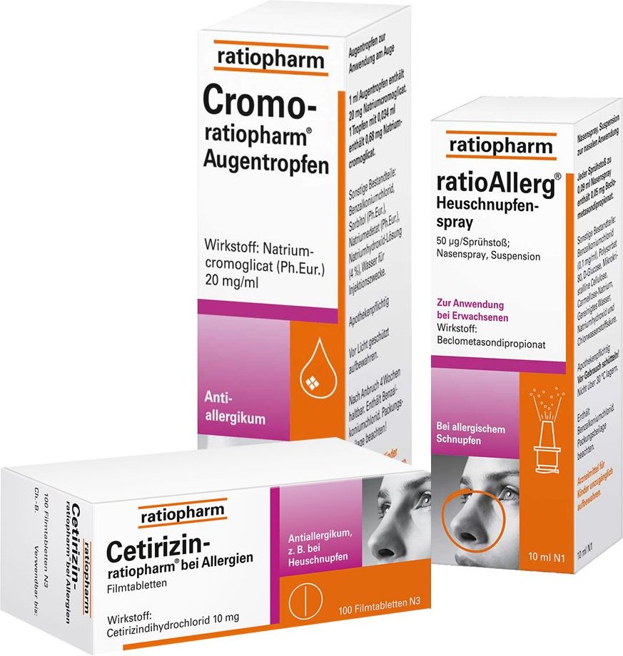 ratiopharm Allergie-Set komplett 1 St Set