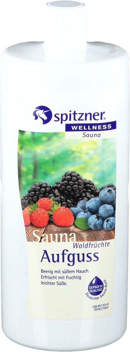 Spitzner Saunaaufguss Waldfrüchte Wellness 1 l Flüssigkeit