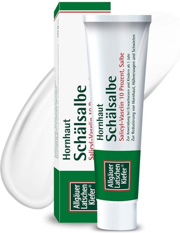 Allgäuer Latschenk. Hornhaut Schälsalbe 50 g Salbe