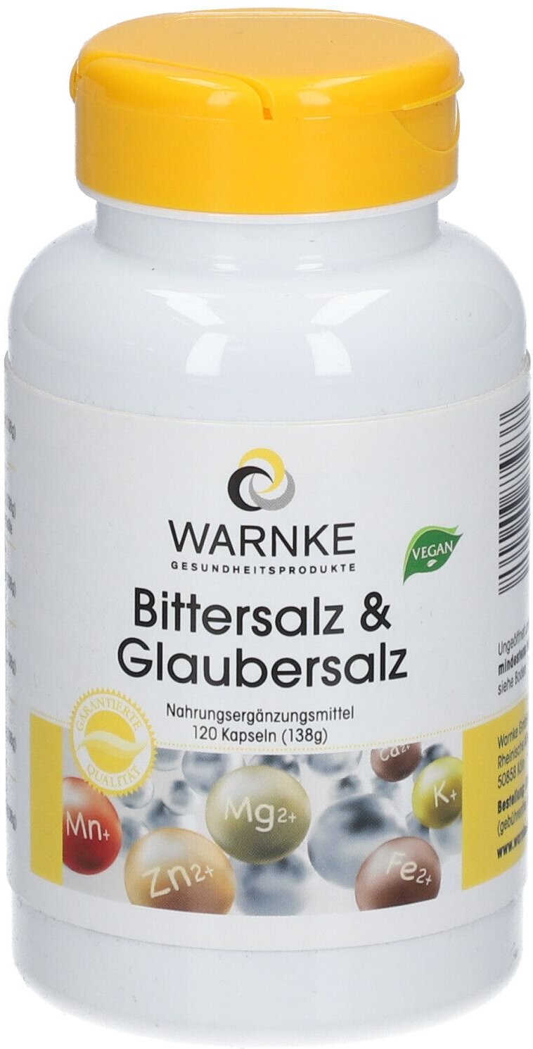 Thumbnail - Bittersalz & Glaubersalz Kapseln 120 St