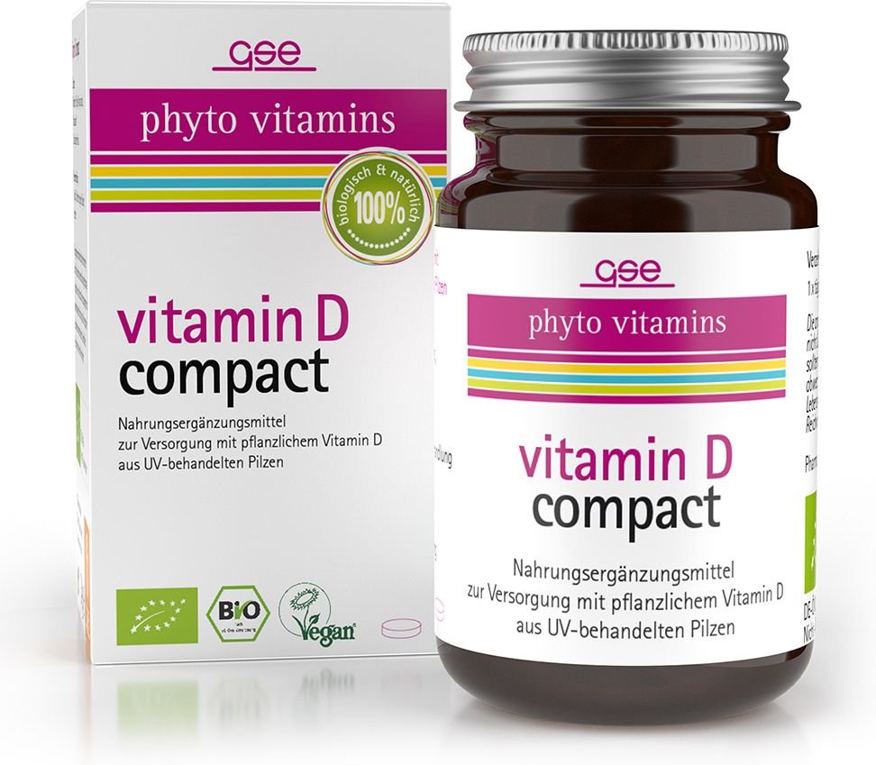 GSE Vitamin D Compact Bio Tabletten 120 St