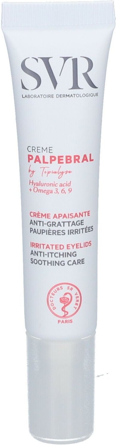 SVR Topialyse Palpebral Creme Nieuwe Formule 15 ml