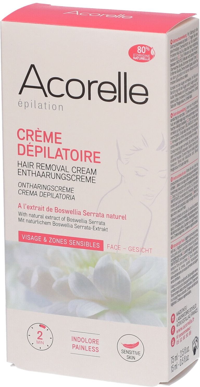 Acorelle Crema Depil Viso/Zone 1 St Creme
