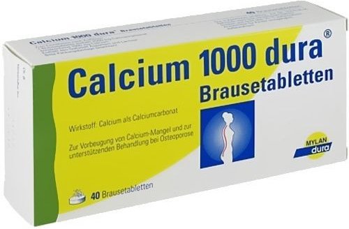 Calcium 1000 dura Brausetabletten 40 St