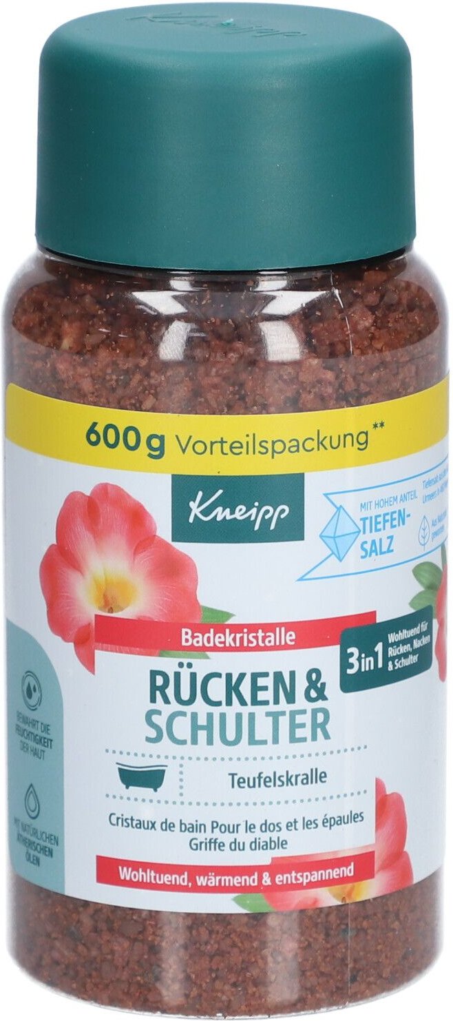 Thumbnail - Kneipp Badekristalle Rücken & Schulter 600 g Pulver