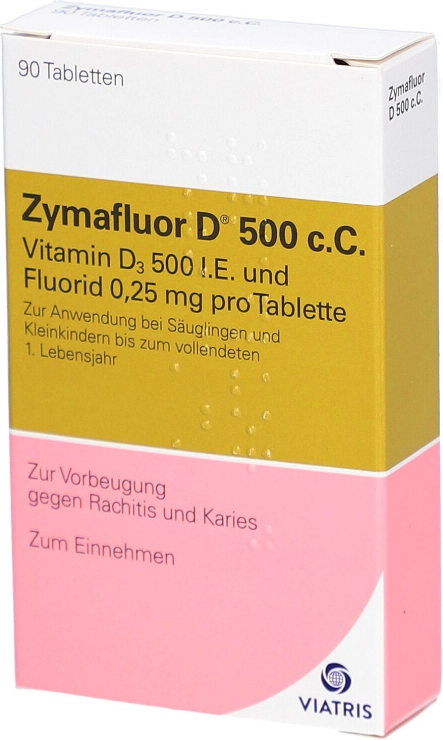 Zymafluor D 500 C Tabletten 90 St