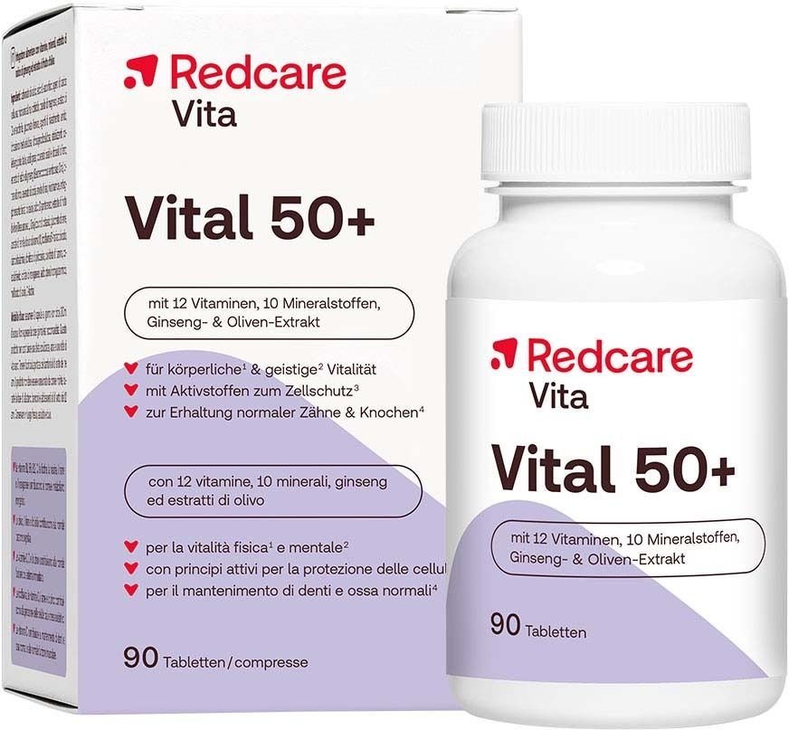 Redcare Vita Vital 50+ 90 St Tabletten
