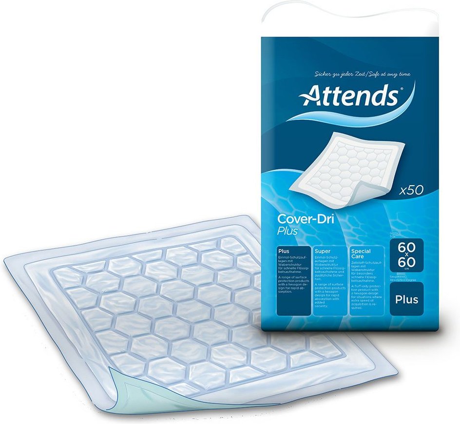 Attends Cover-Dri Super 60x60 cm 50 St Auflage