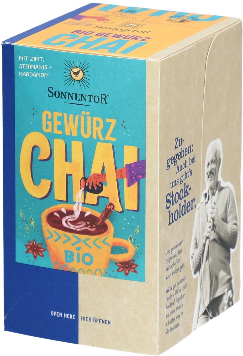 Sonnentor TEE BTL BIO Chai 18 St Gewürze