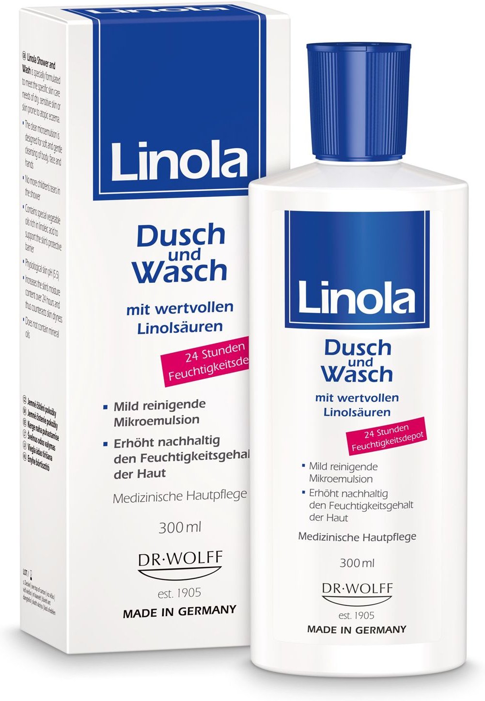Thumbnail - Linola Dusch und Wasch 300 ml Duschgel