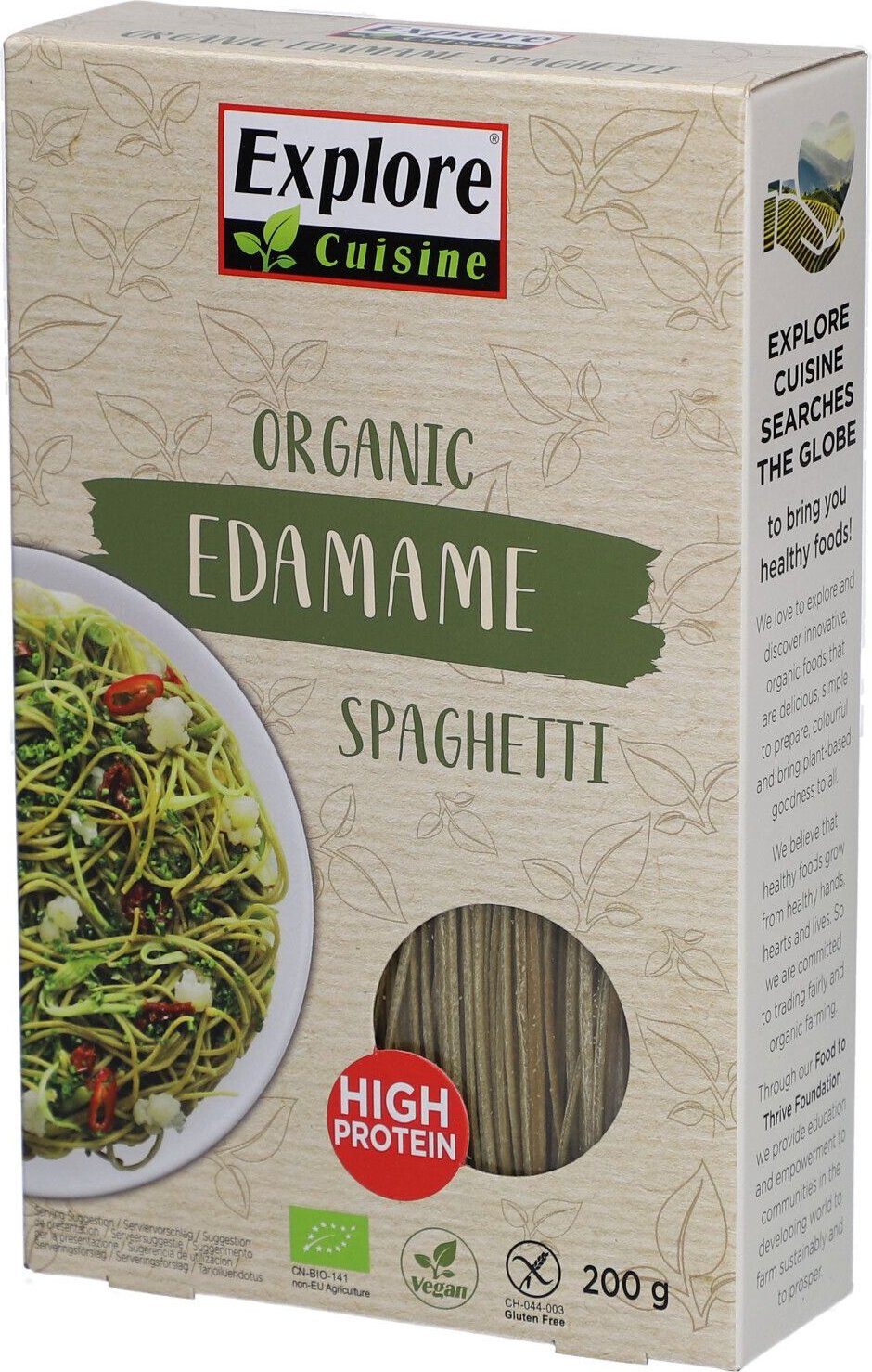 Explore Cuisine Spaghetti Edamamebohnen Bio 200 g Sonstige