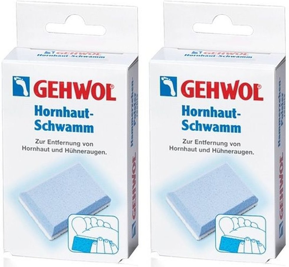 Gehwol Hornhautschwamm x2 2x1 St Schwämme