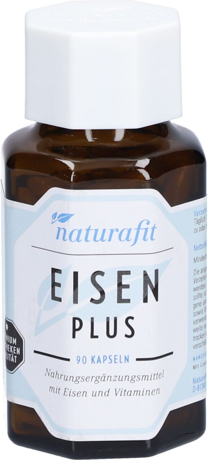 Naturafit Eisen Plus Kapseln 90 St