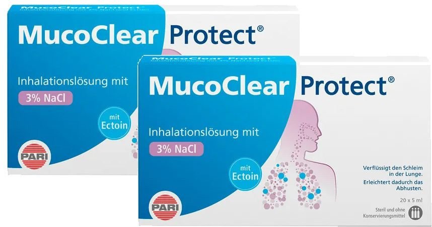 Mucoclear Protect Inhalationslösung Doppelpack 2x60x5 ml