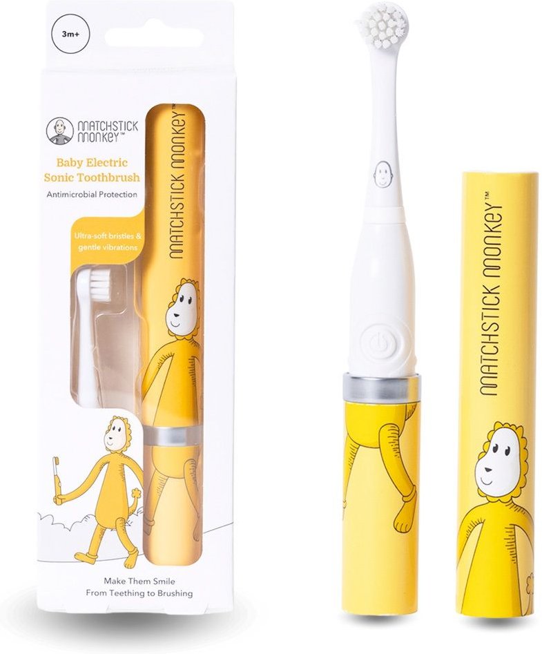 Matchstick Monkey Sonic Tandenborstel Leeuw 1st 1 St Zahnbürste