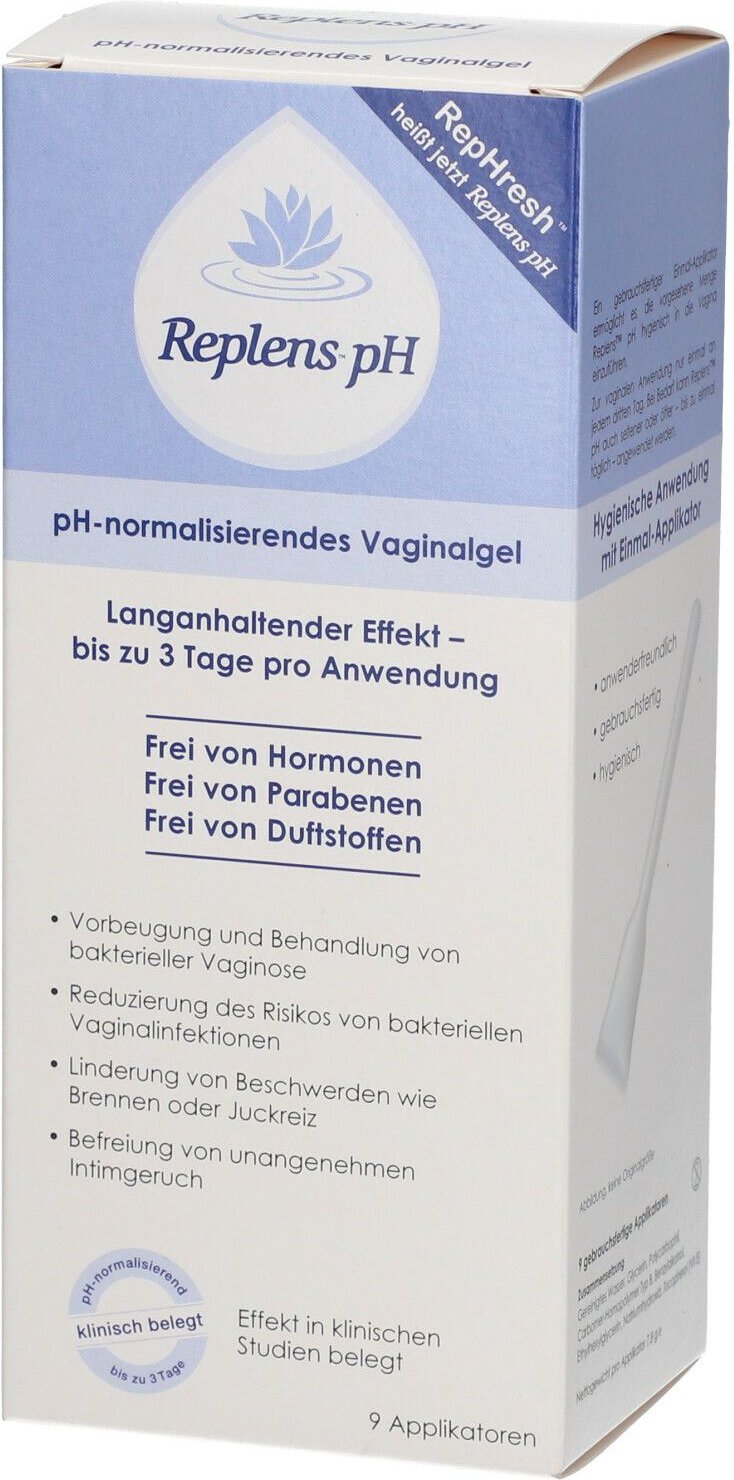 Replens pH Vaginalgel vorgefüllte Applikatoren