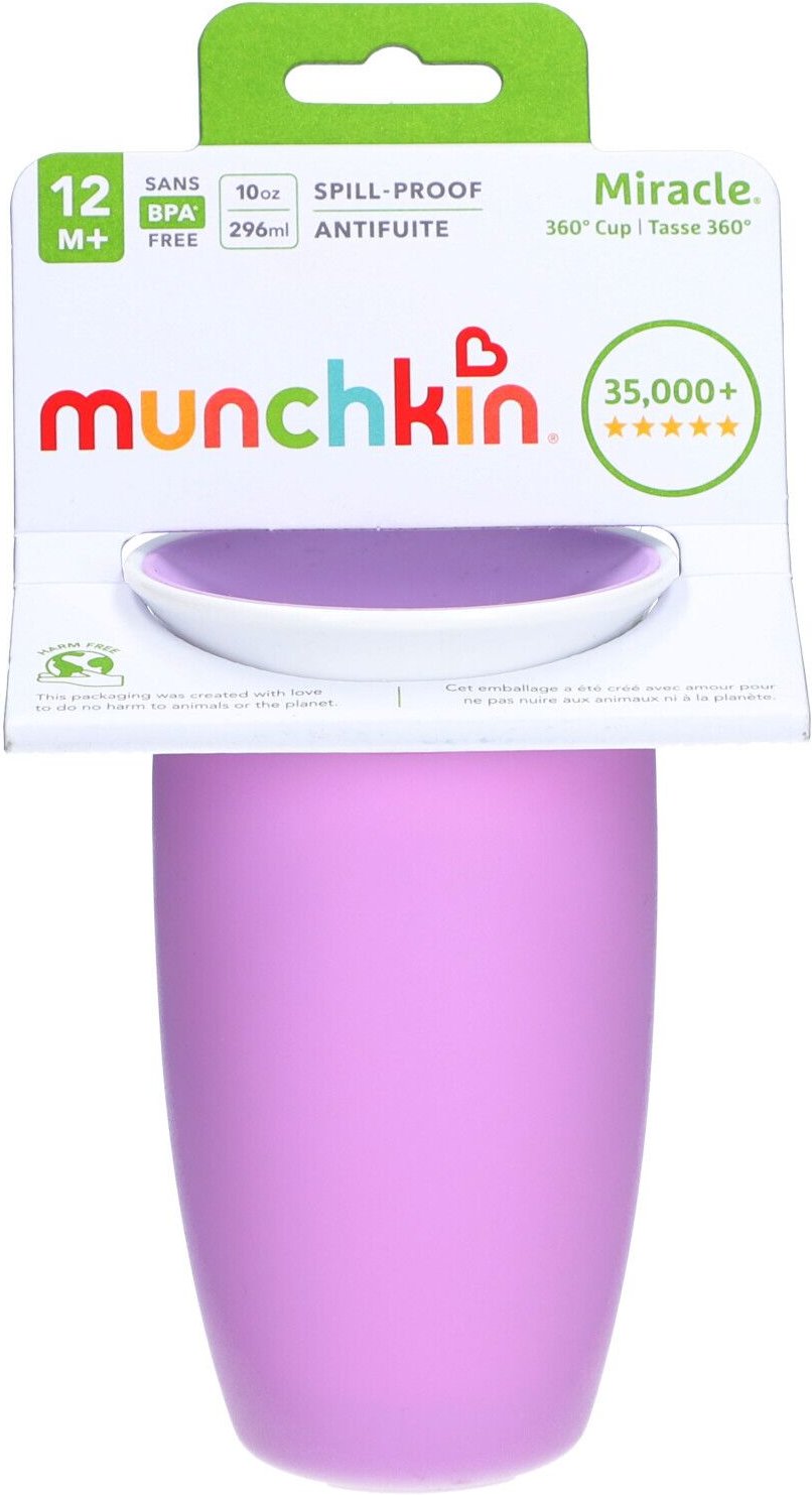 Munchkin Miracle 360° Becher 296ml überlaufsicher 1 St