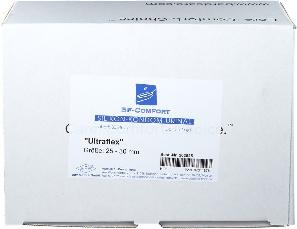 BF-Comfort Natural Kondom 25 mm 30 St Katheter