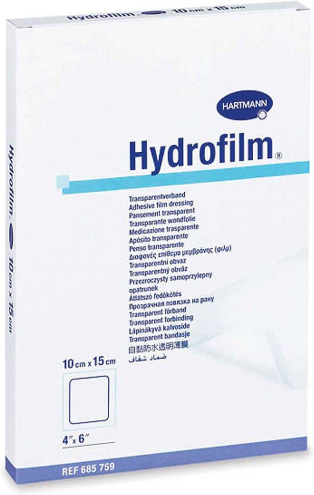 Hydrofilm Transparentverband 10x15 cm 50 St Verband
