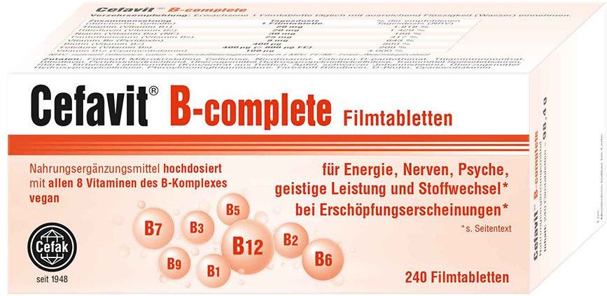 Thumbnail - Cefavit B-complete Filmtabletten