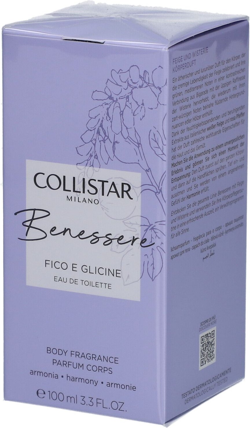 Collistar Body Fragrance Fig and Wisteria 100ml 100 ml Eau de Parfum