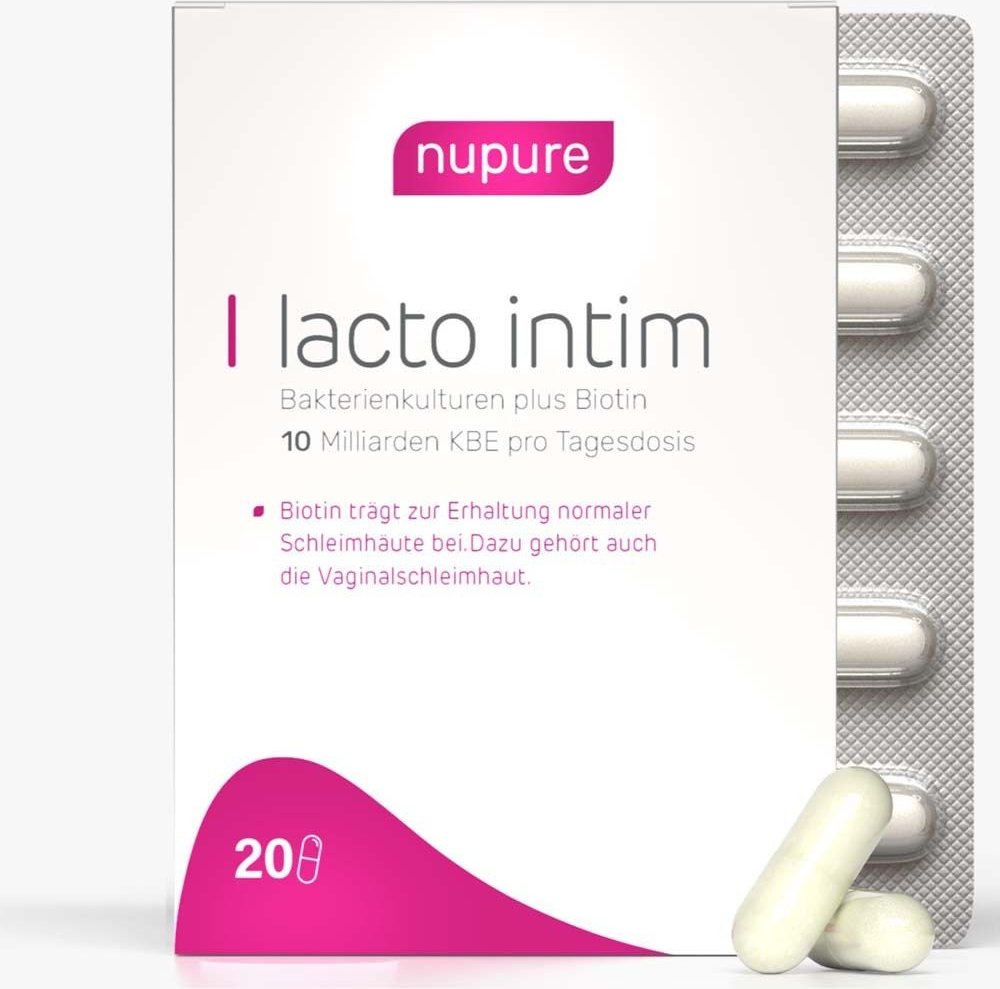 Lacto Intim oral Probiotikum bei bakt.Vaginose 20 St Kapseln magensaftresistent