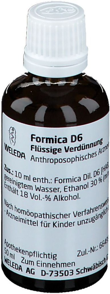 Formica D 6 Dilution 50 ml