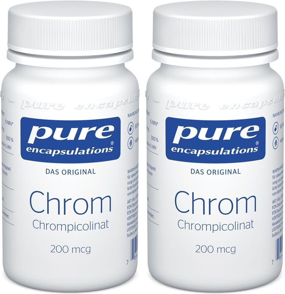 Pure Encapsulations Chrom Chrompicol.200µg Kapseln 2x 2x60 St