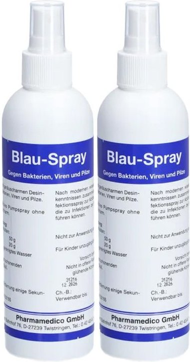 Blau-Spray vet. Doppelpack 2x200 ml Spray