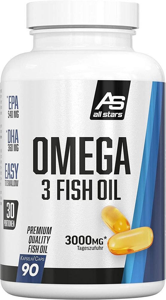 All Stars Omega-3 Mega Caps 90 St Kapseln