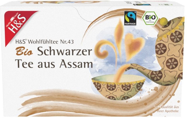 Thumbnail - H&S Bio Schwarzer Tee aus Assam Filterbeutel