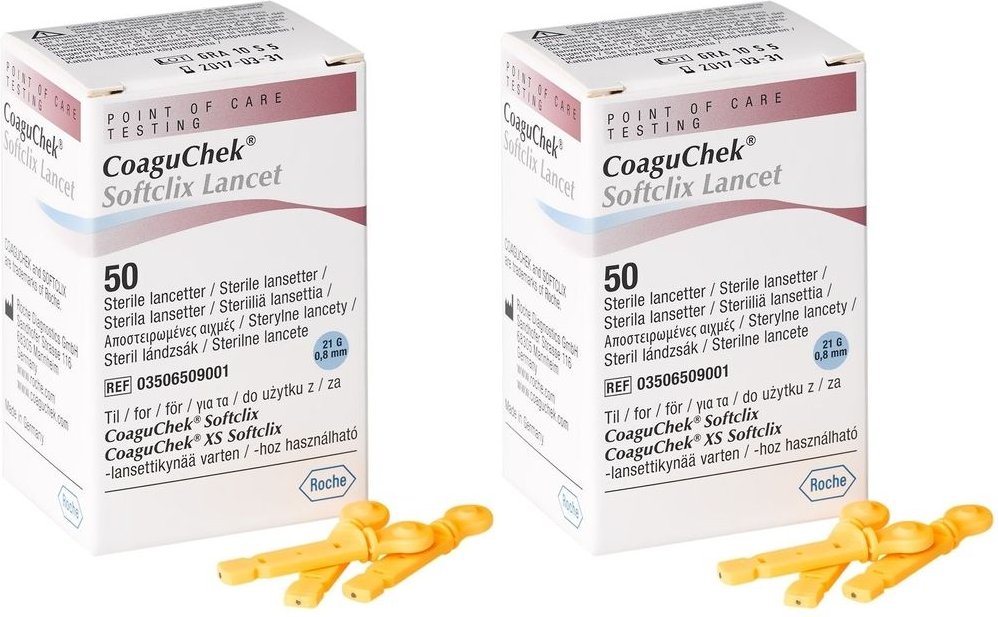 Coaguchek Softclix Lancet 2x 2x50 St Lanzetten