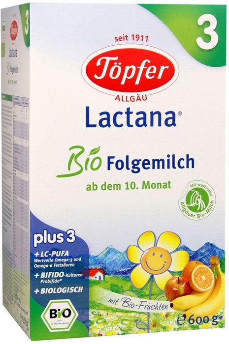 Töpfer Lactana Bio 3 Pulver 600 g