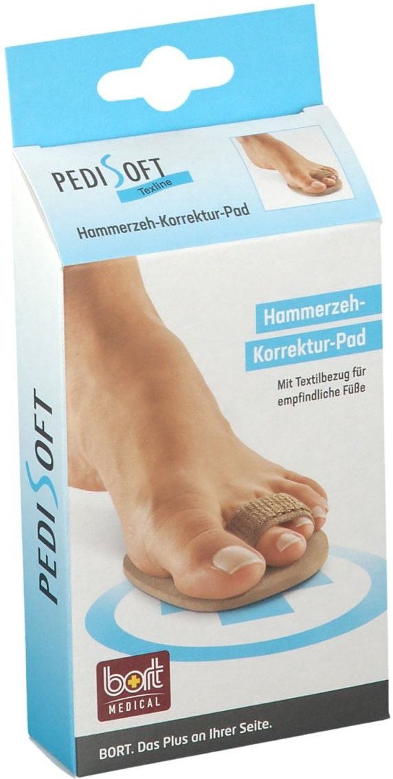 Bort PediSoft TexLine Hamzeh Korrektur Pad large 1 St Bandage(s)